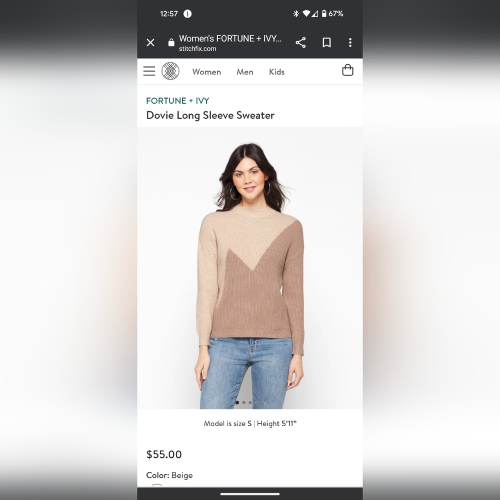 Dovie Long Sleeve Sweater